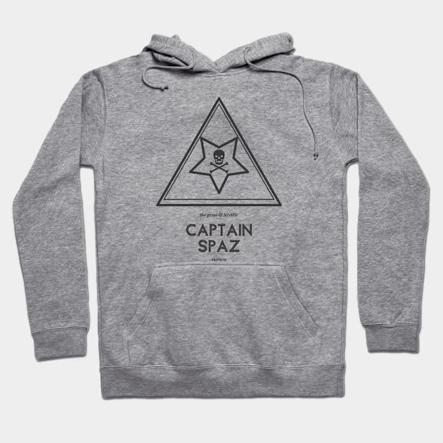 CAPTAIN SPAZ (Light) Hoodie by A. R. OLIVIERI